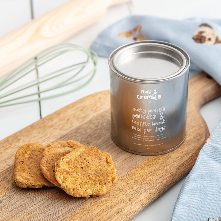 Nutty Pumpkin Pancake & Waffle Dog Treat Mix