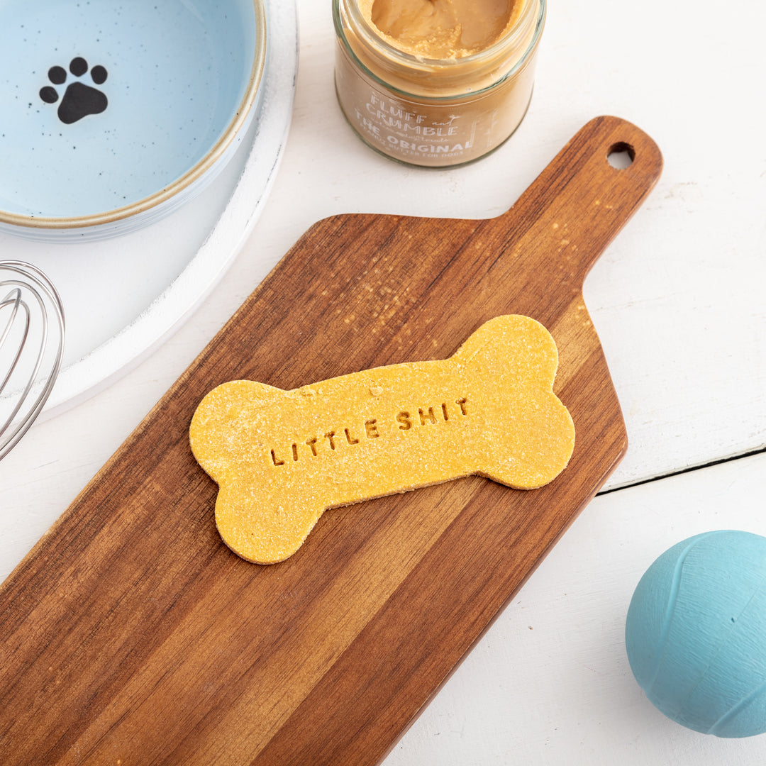 Little Sh*t Bad Dog Biscuit Bone