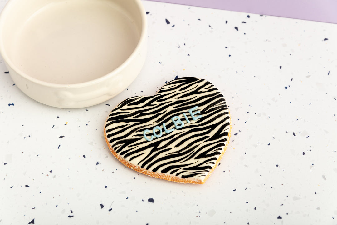 Personalised Iced Dog Biscuits