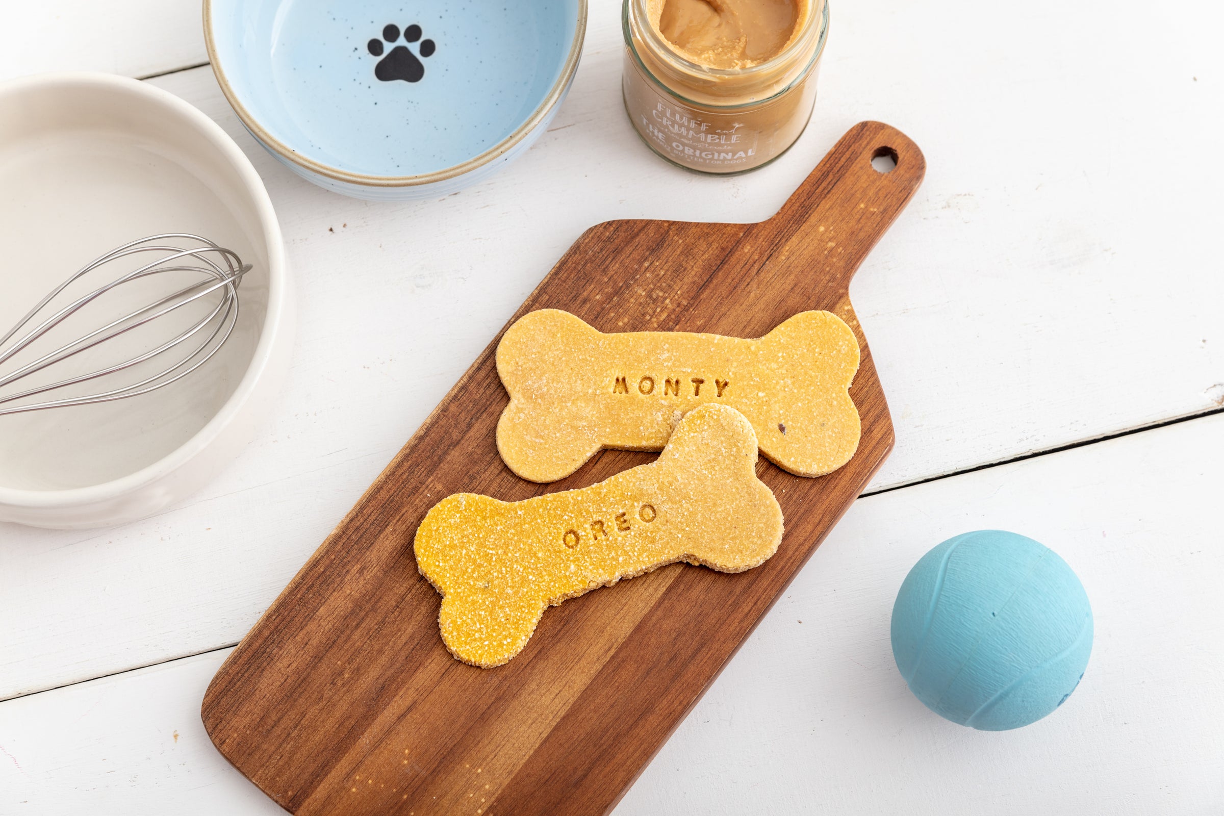 Personalised Naked Dog Biscuits