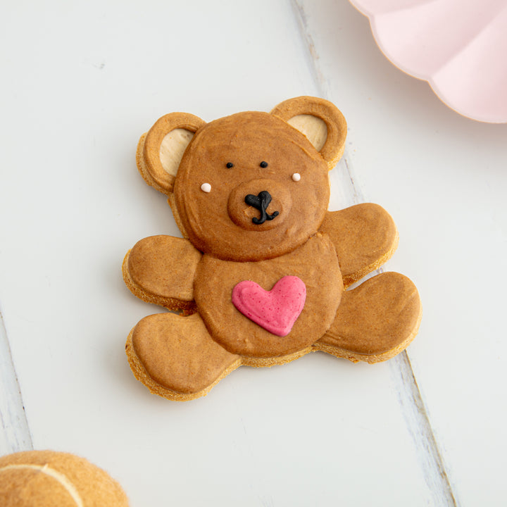 Love Bear Iced Dog Biscuit