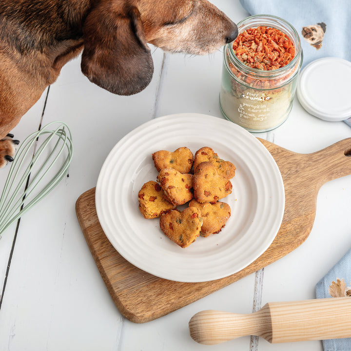 Pumpkin & Carrot Dog Biscuit Mix Jar