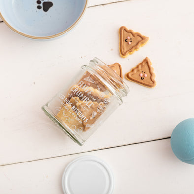 Mini Paul the Poop Iced Dog Biscuit Jar