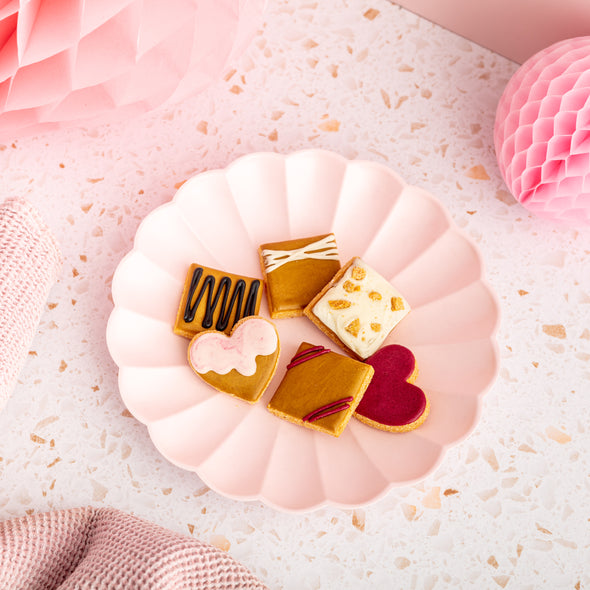Life is Like a Box of Chocolates Iced Dog Biscuit Set