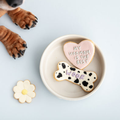 Mother's Day Iced Dog Biscuit Set
