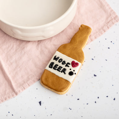 Woof Beer Iced Dog Biscuit